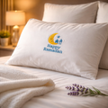 Ramadan Pillow Cover - Islamic Home Decor with Crescent Moon Design