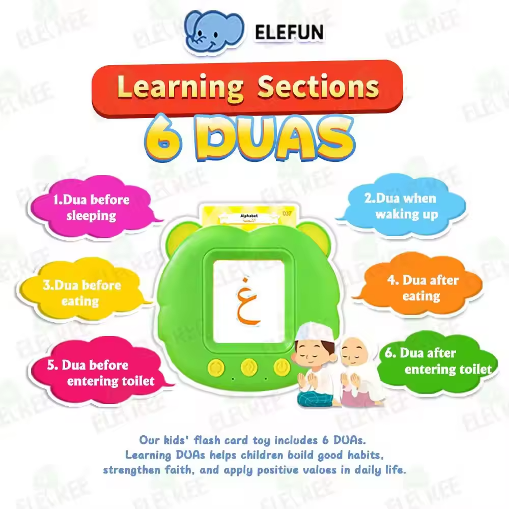 Arabic Learning Flash Cards