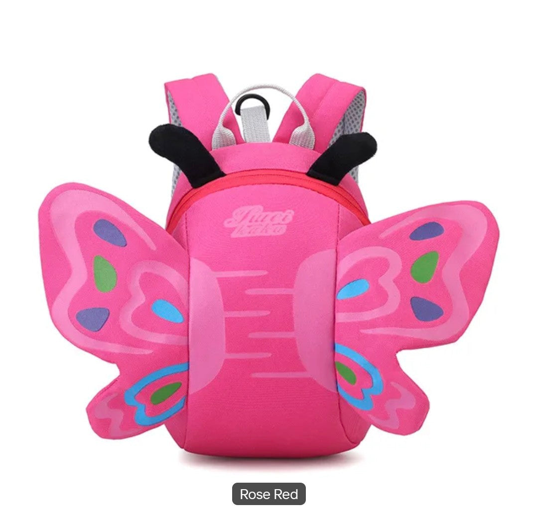 Kids 3D Butterfly Cartoon Backpack