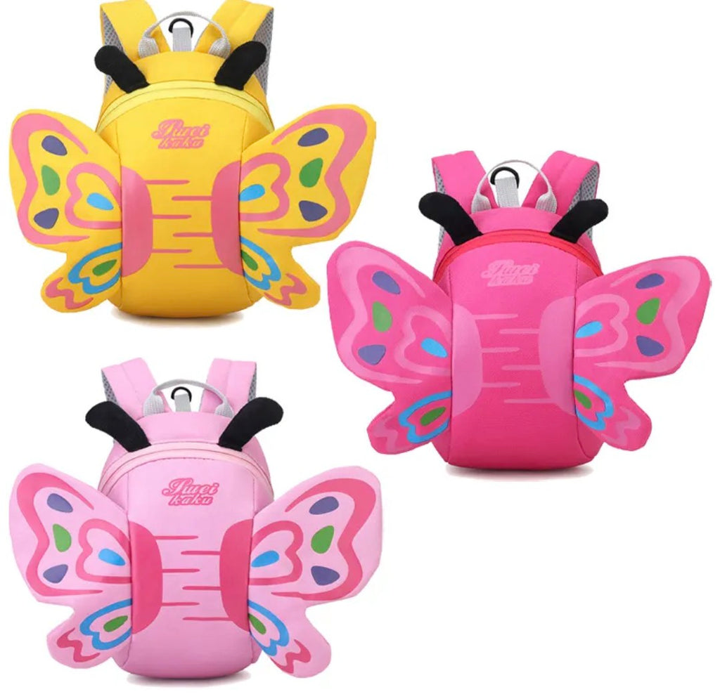 Kids 3D Butterfly Cartoon Backpack